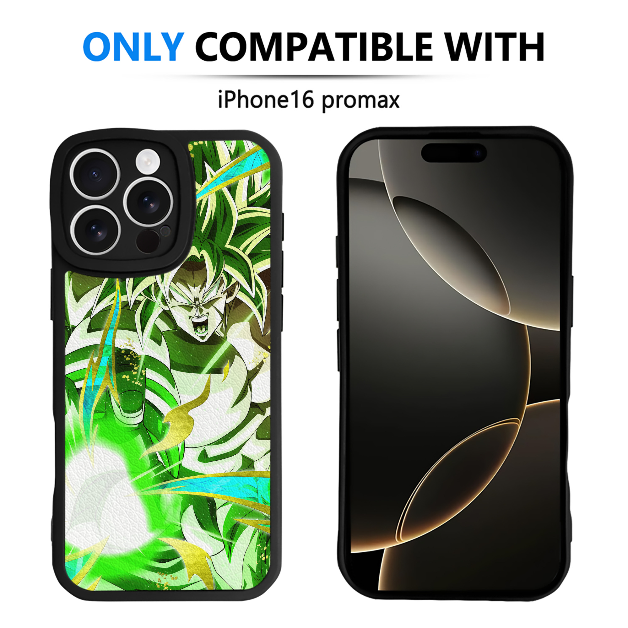 （画像用） ドラゴンボール DRAGON BALL 【iPhone 16シリーズ対応】シリコンスマホケース（レザー調） 材質：シリコン
